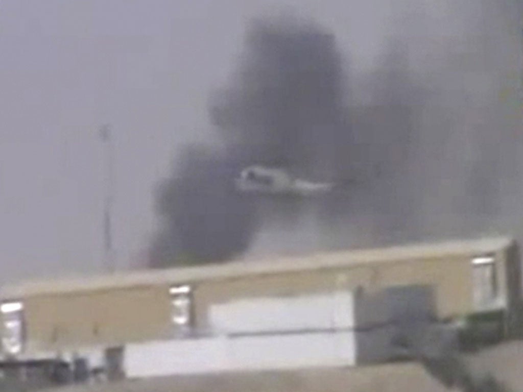 Footage released by the Taliban appears to show the aftermath of the Camp Bastion attack