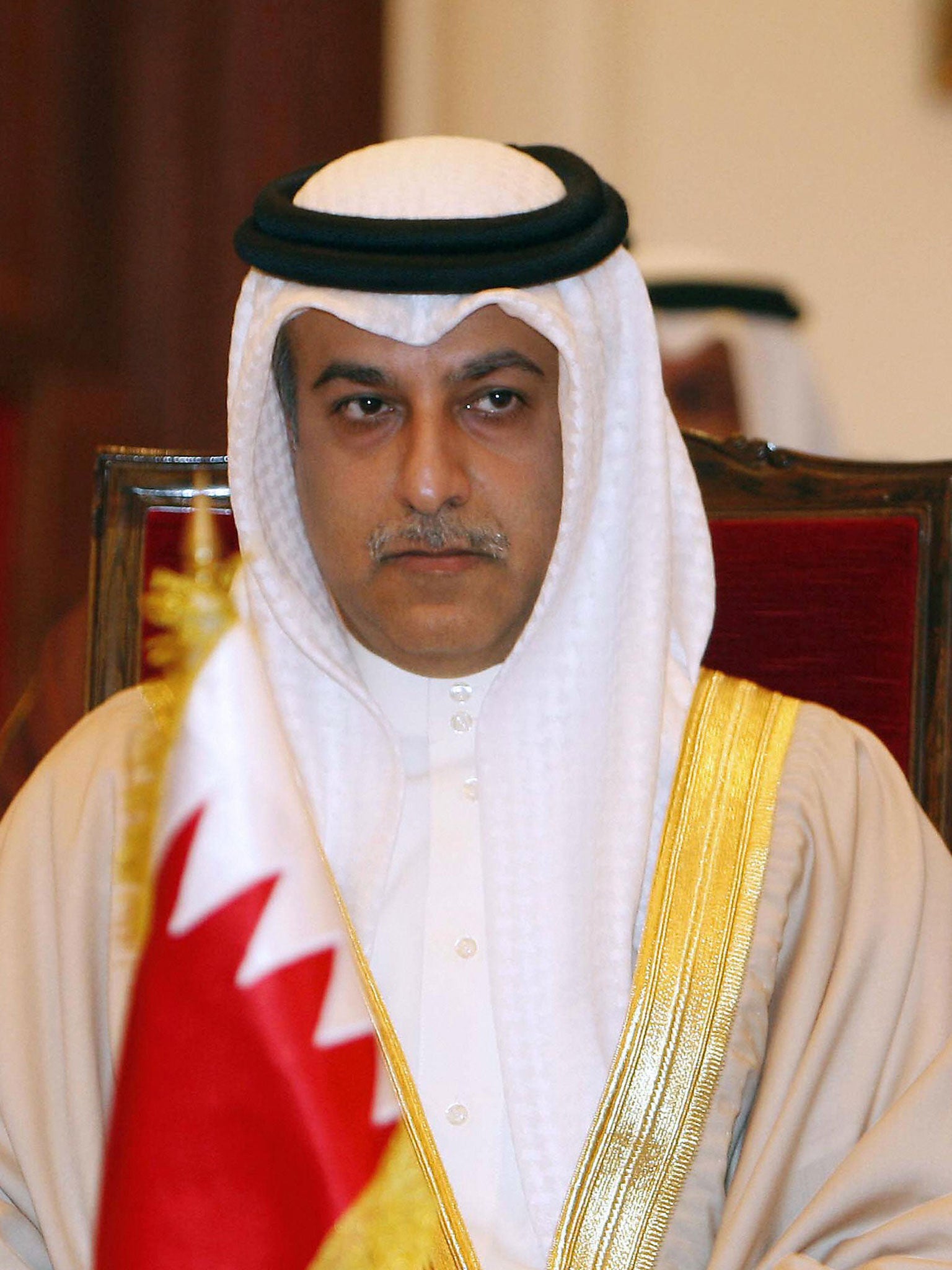 Bahraini Sheikh Salman bin Ibrahim al-Khalifa
