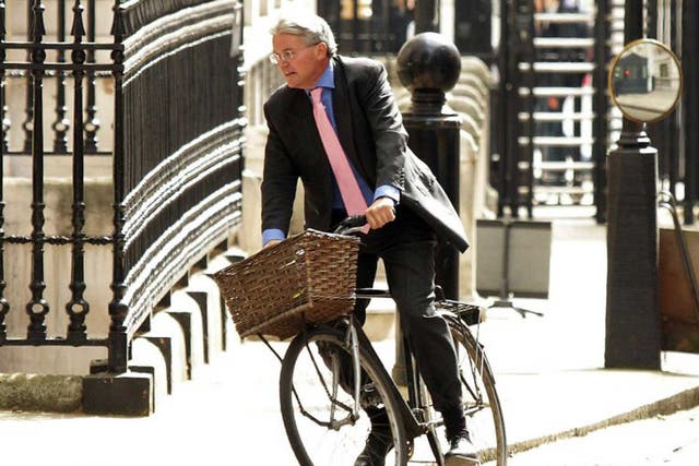 Former Tory chief whip Andrew Mitchell 