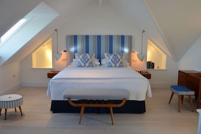 Suite dreams: The top-floor master bedroom