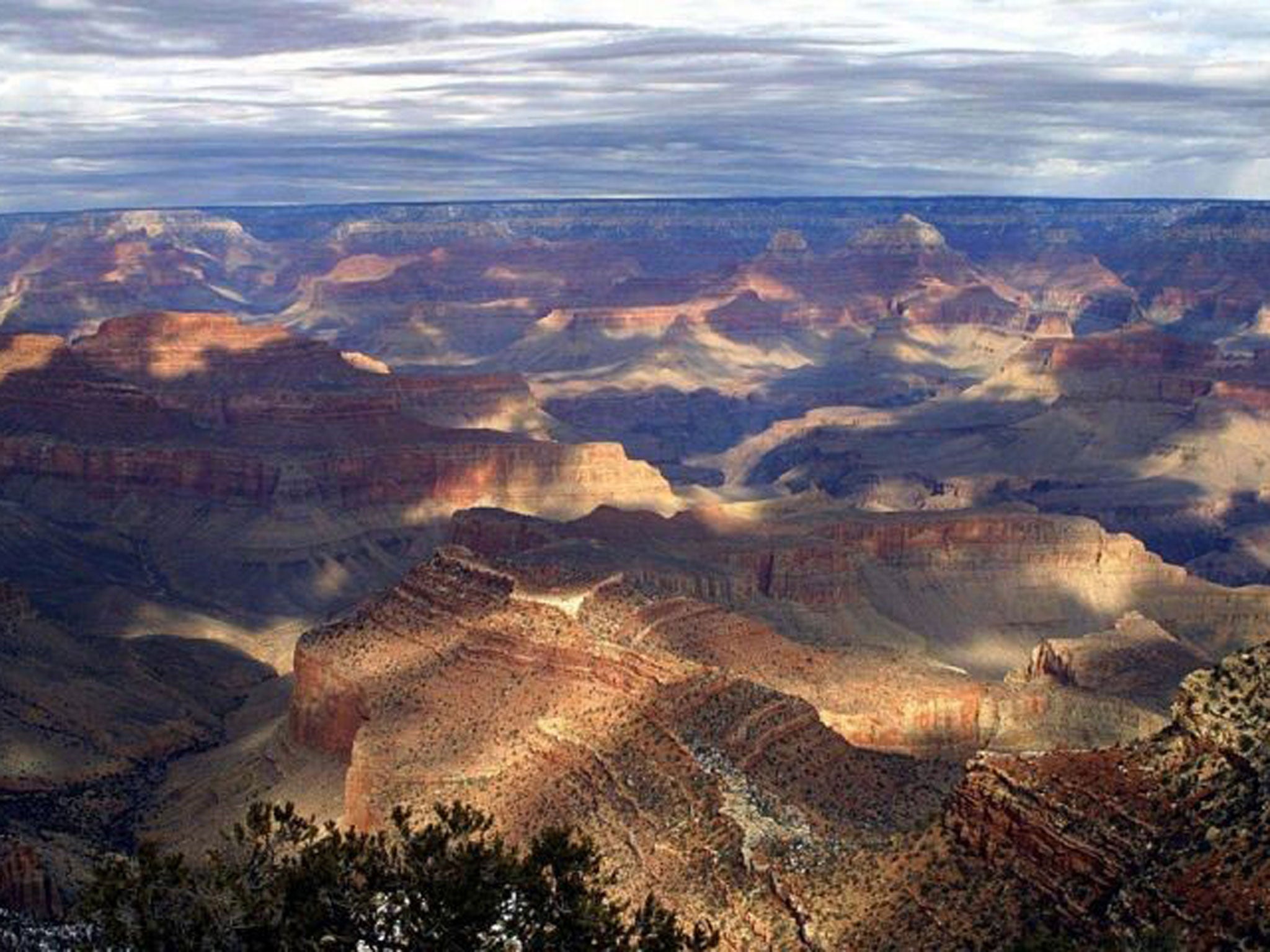 Hard rock: Most of the Grand Canyon, along with many other US attractions, is currently closed