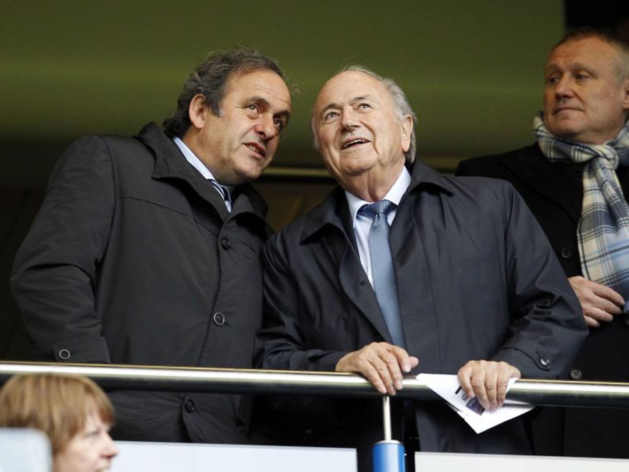 French Evolution: Michel Platini had Sepp Blatter to thank for his rise at Uefa but now wants the game’s top job