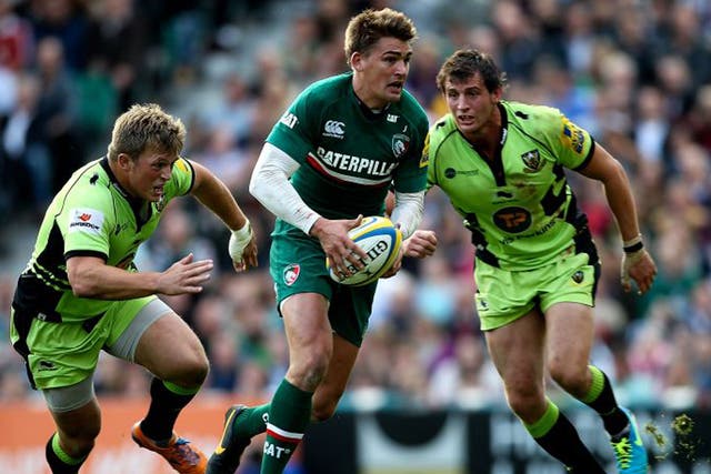Toby Flood revived Leicester’s fortunes in the last quarter 