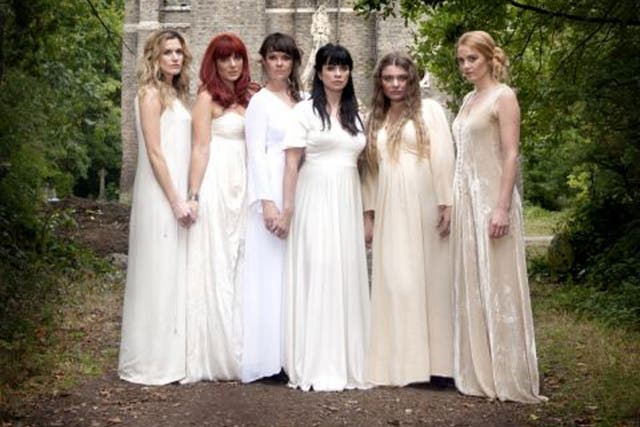 Mediaeval Baebes have had to tone down their act 