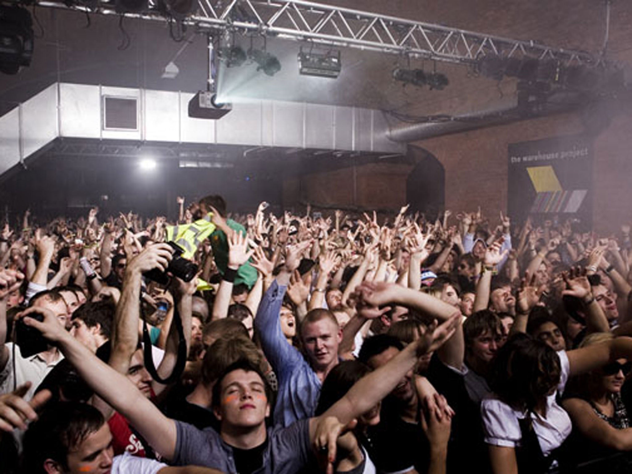 One person died and five other people were taken to hospital after a night at The Warehouse Project in Trafford, Manchester