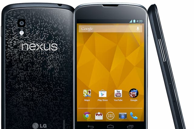 The Nexus 4, released in 2012