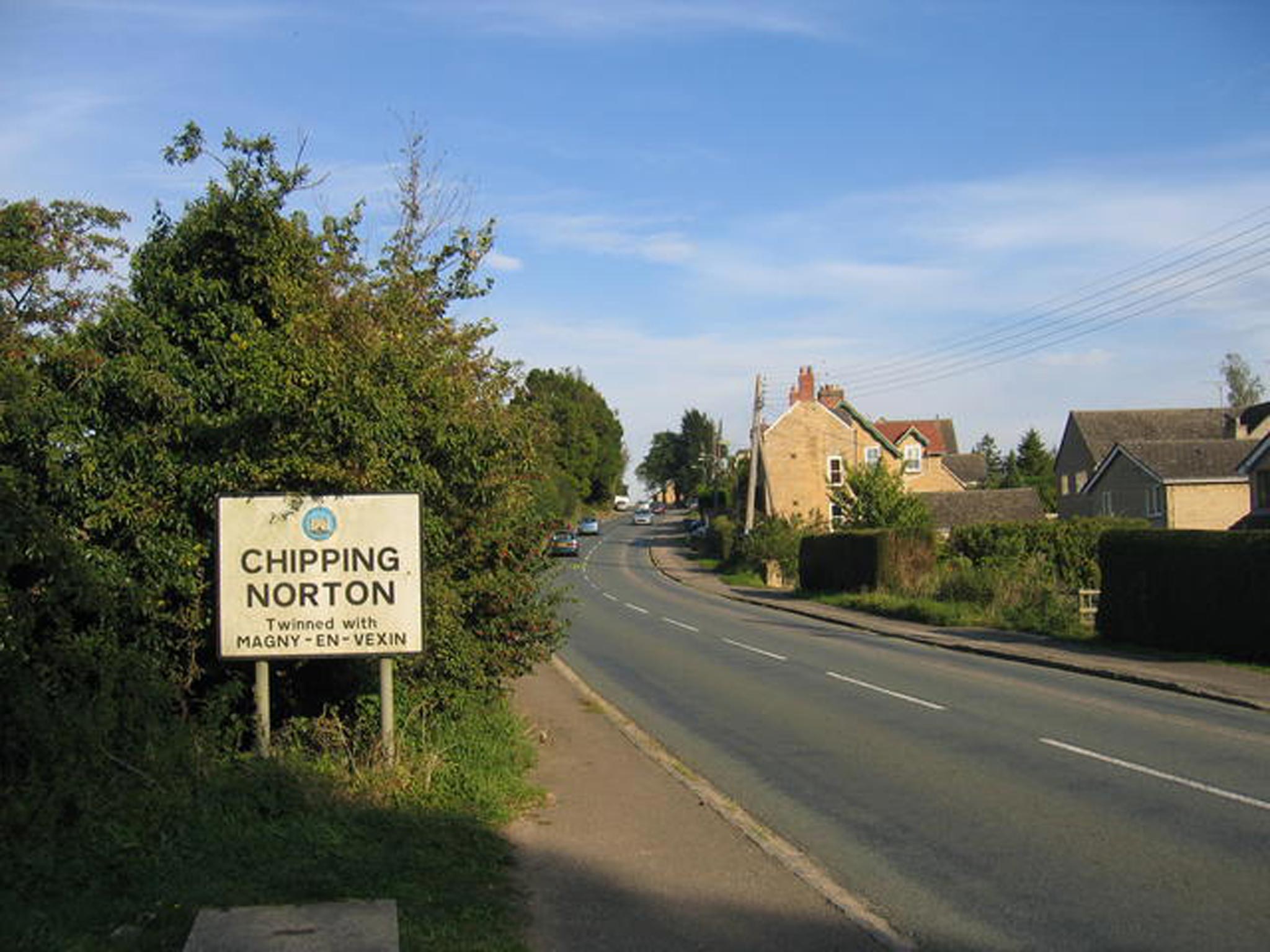 3. Chipping Norton. This Cotswold town is home to the famous 'Chipping Norton set', including Jeremy Clarkson, Rebekah Brooks and David Cameron