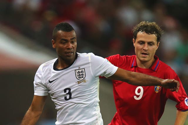 Ashley Cole, left: Chelsea player has a rib injury which he aggravated on Sunday