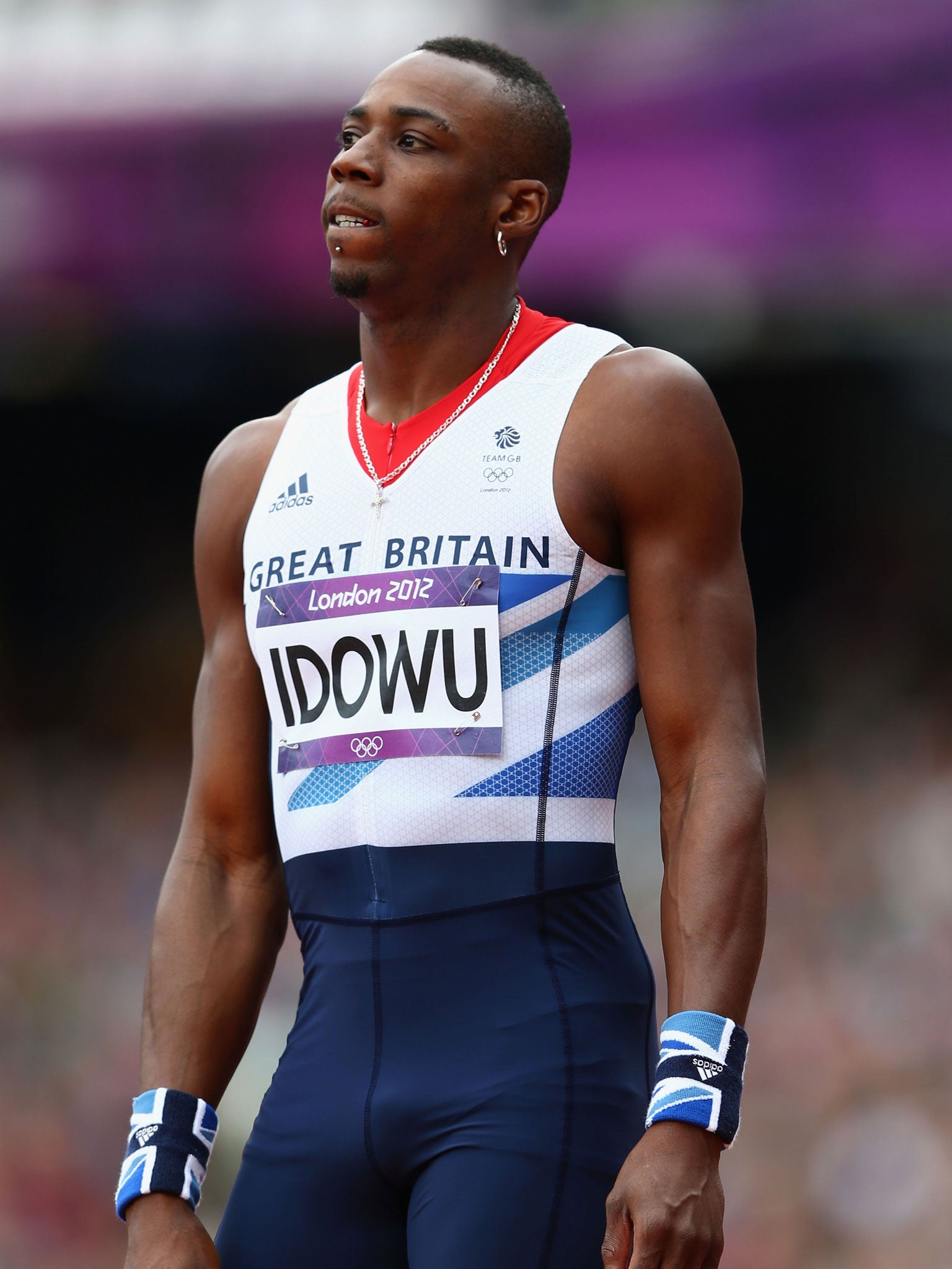 Idowu, pictured here during the 2012 London Olympics, has been banned from driving and ordered to do community service