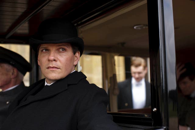 Nigel Harman as visiting valet Mr Green, who attacked and raped Anna Bates in Downton Abbey