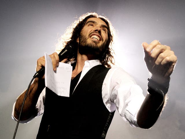 Russell Brand is on his Messiah Complex tour