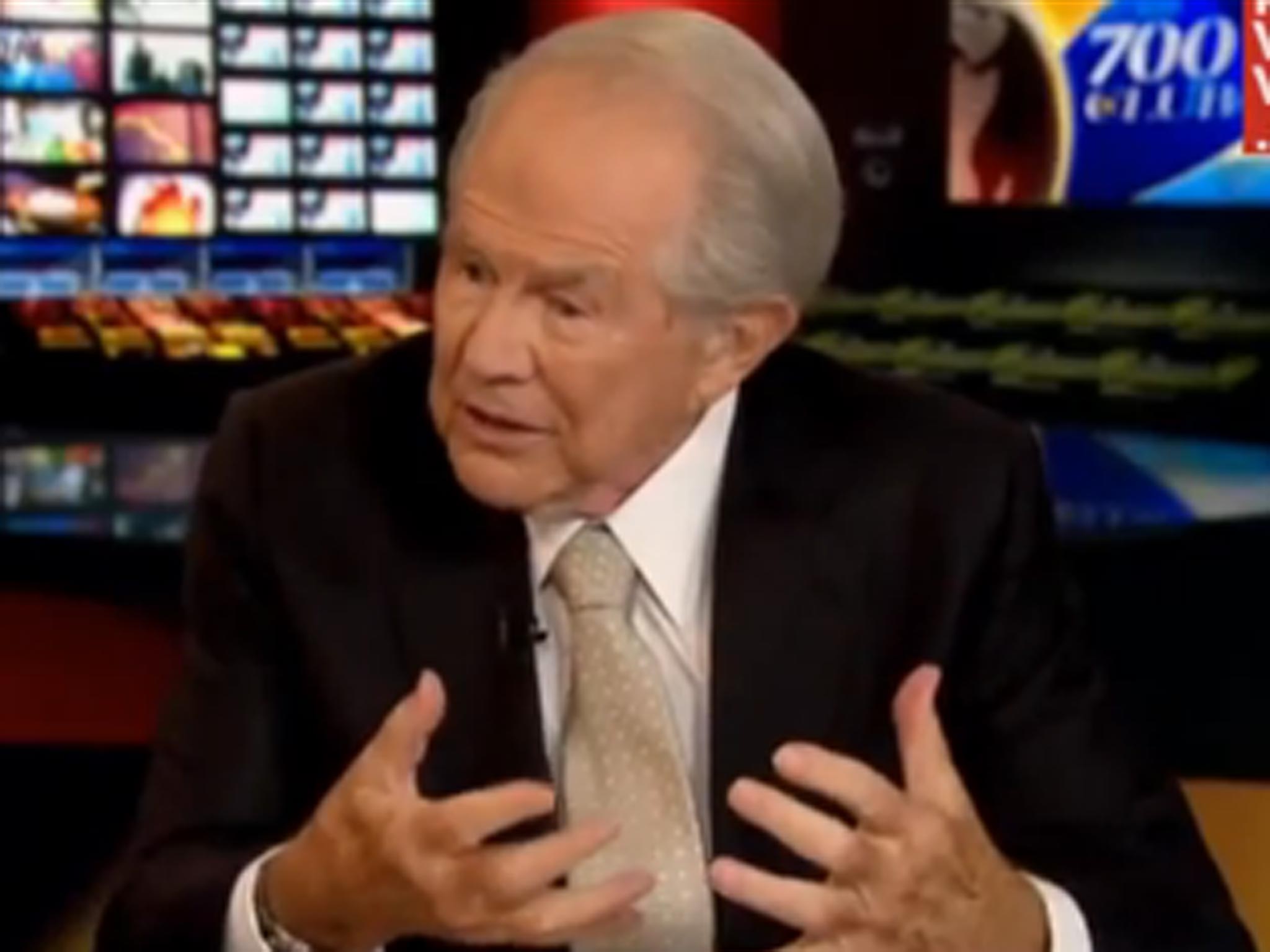Pat Robertson latest controversial claims are that gays will 'die out because they don't reproduce'