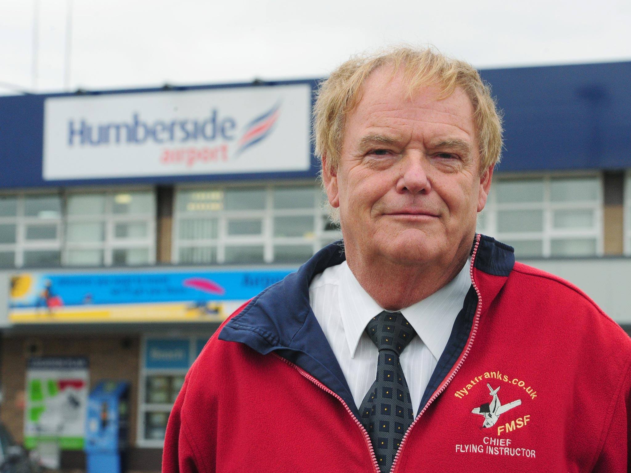 Flight instructor Roy Murray who helped Mr Wildey land the plane