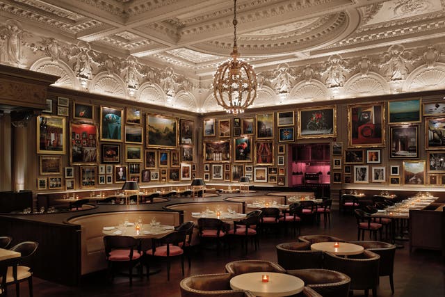Berners Tavern might just go straight in at number one for most stunning venue in town