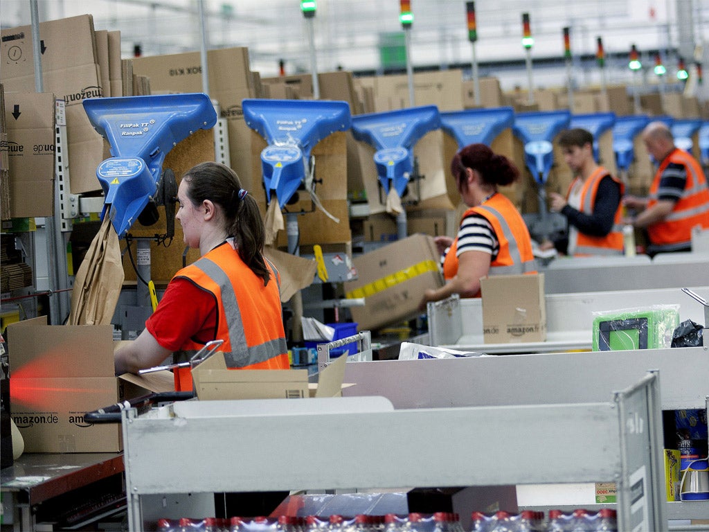 amazon jobs warehouse