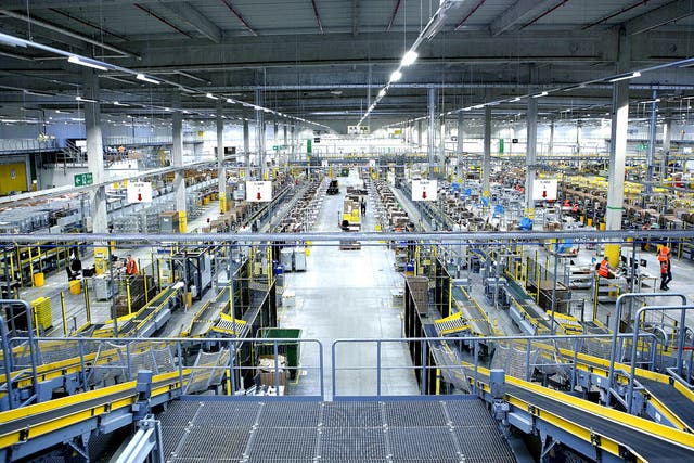 Amazon’s Swansea fulfillment centre is the second-largest in the UK