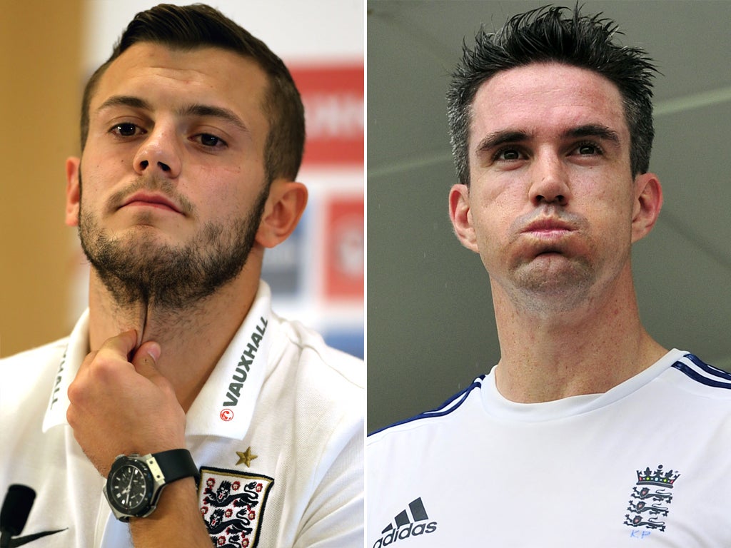 Jack Wilshere’s tweet sparked the row with Kevin Pietersen