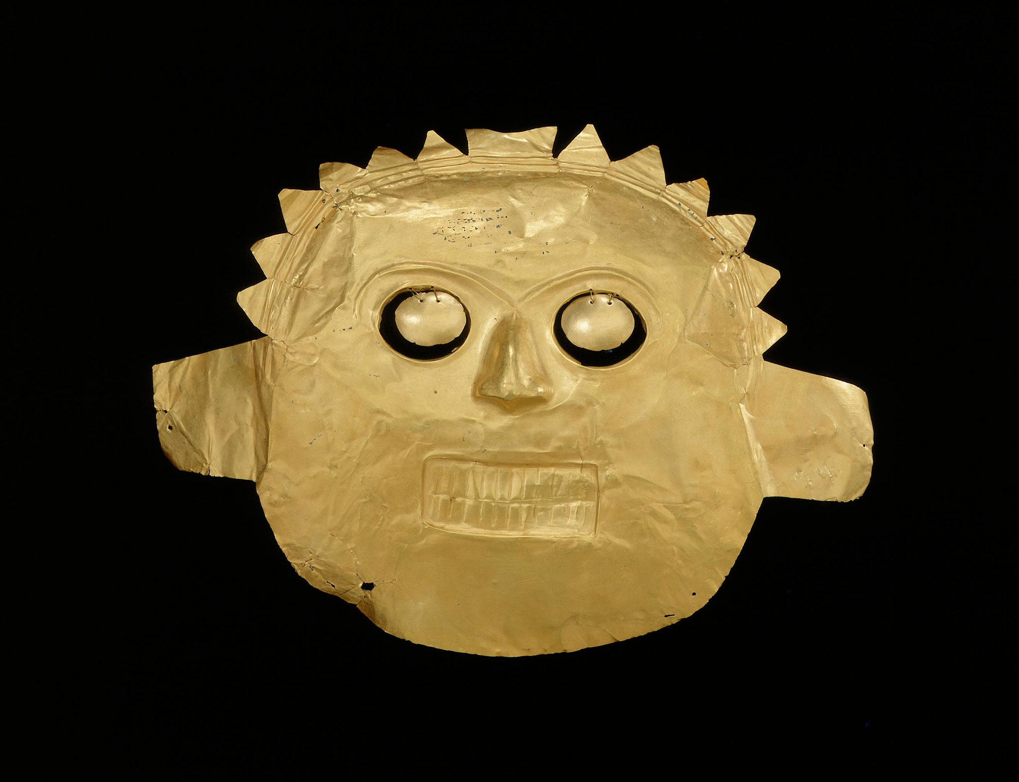 Calima-Malagana funerary mask, 10BC-400