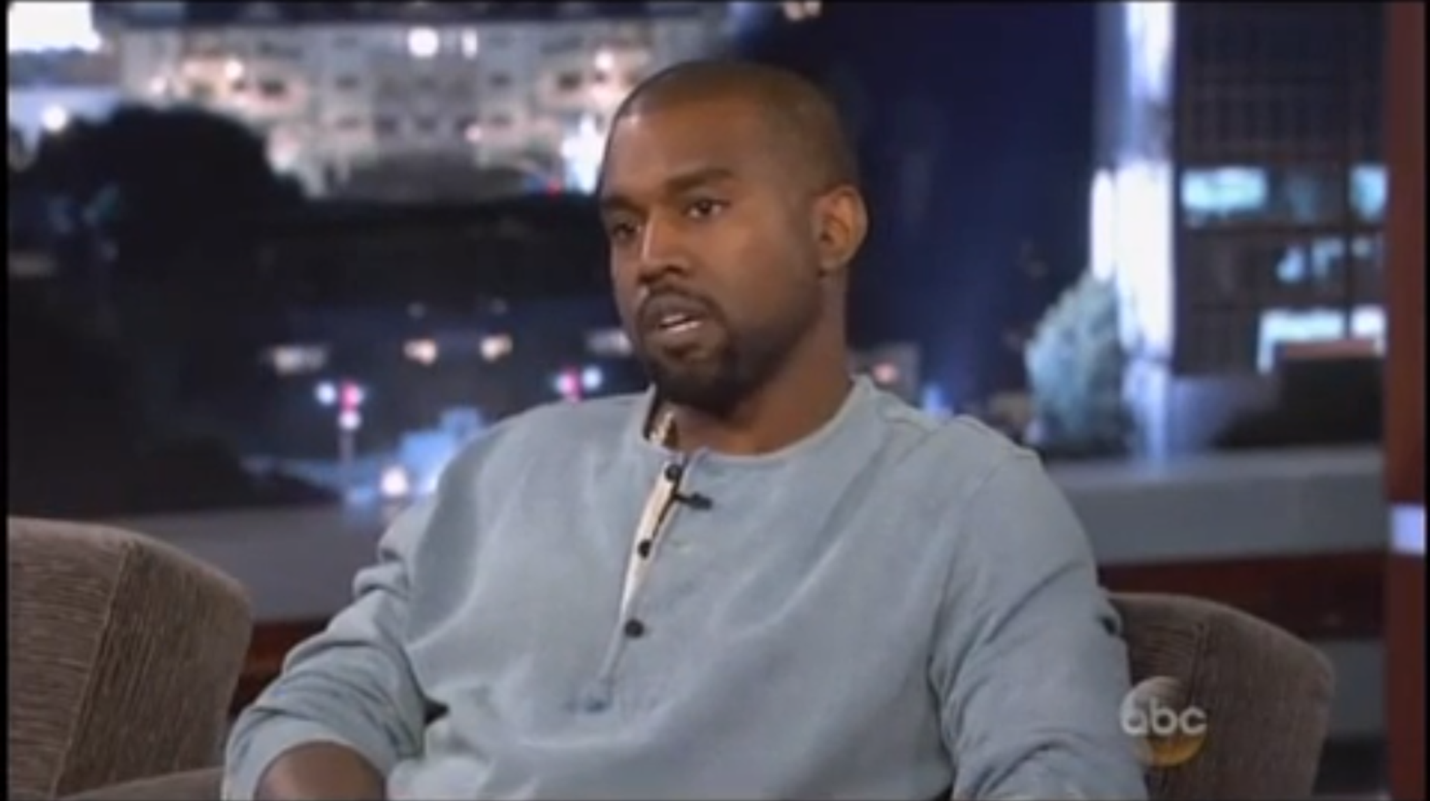 Kanye West makes a reappearance on Jimmy Kimmel