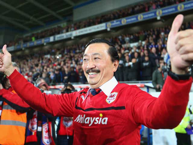 <b> Vincent Tan </b><br/>
The Malaysian, worth a reported £800m, caused outrage by changing Cardiff’s colours from blue to red in 2012. Their promotion to the Premier League briefly silenced the critics, but his controversial decision to replace  the club