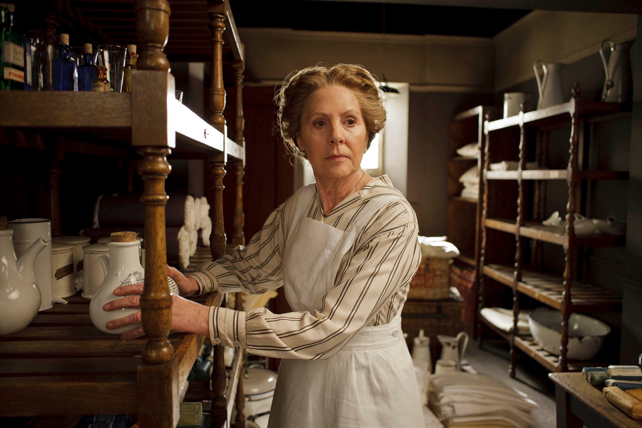 Isobel Crawley (Penelope Wilton) in episode four of Downton Abbey