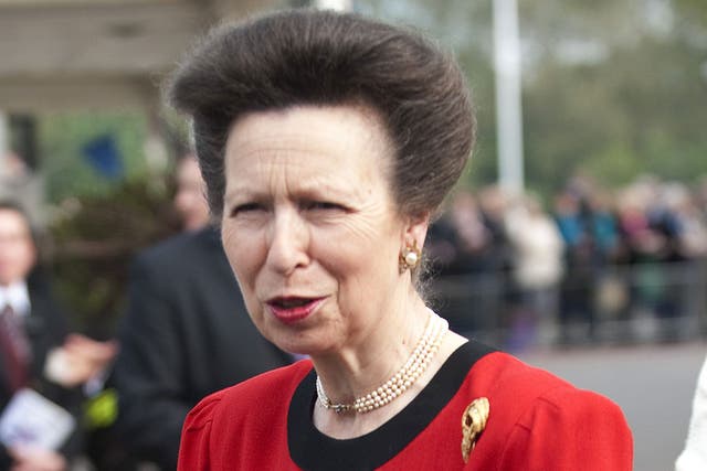 Princess Anne, pictured in 2012