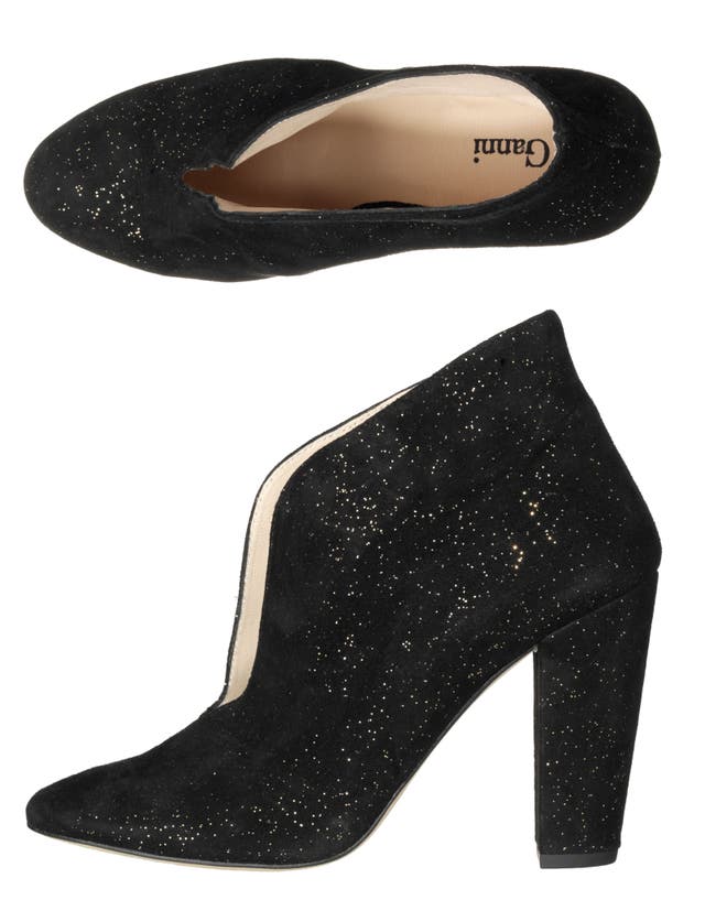 'Blythe' shoe-boots from Danish label Ganni, £185, plumo.com