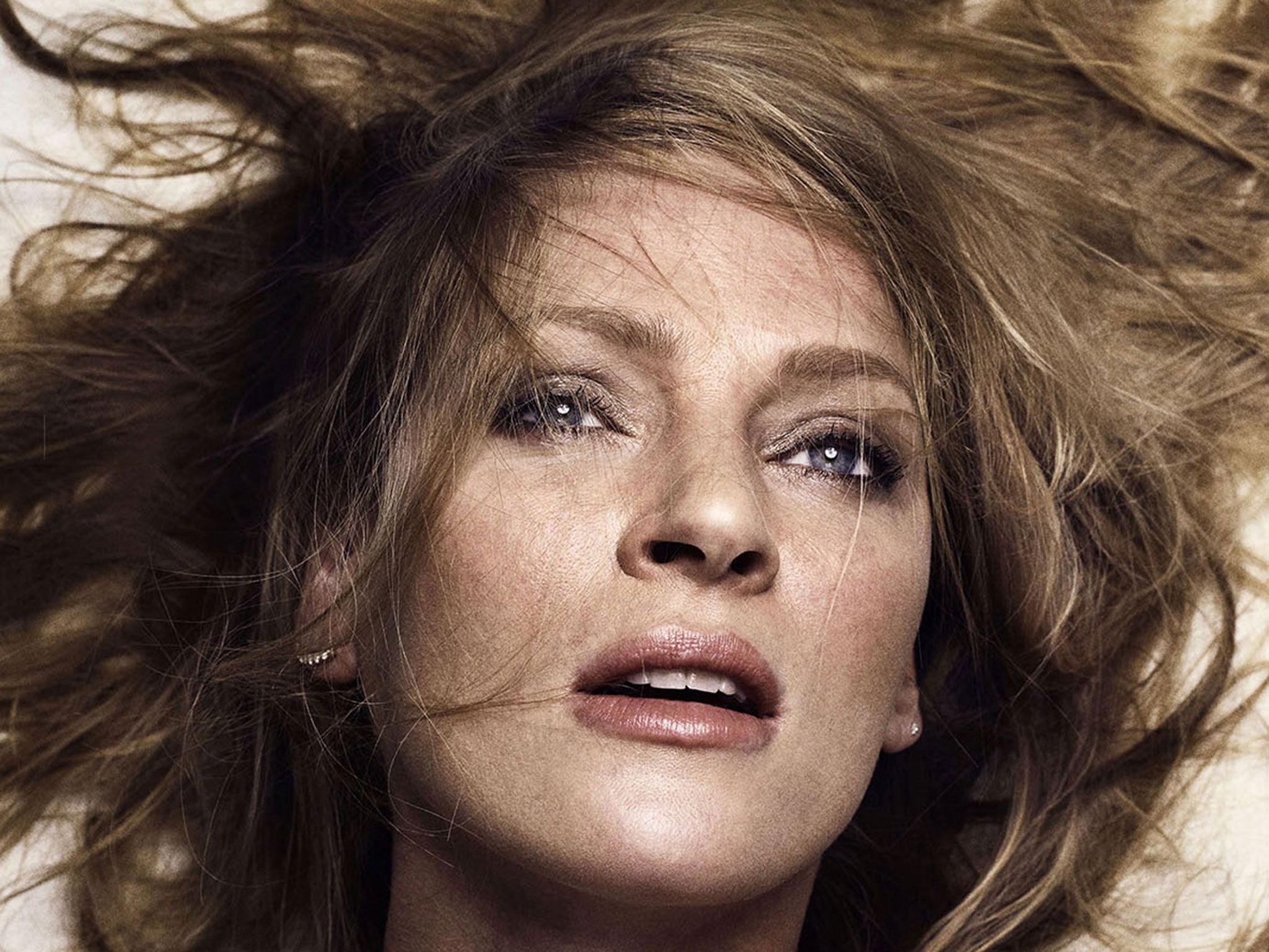 Uma Thurman in a raunchy poster campaign for Lars Von Trier's Nymphomaniac