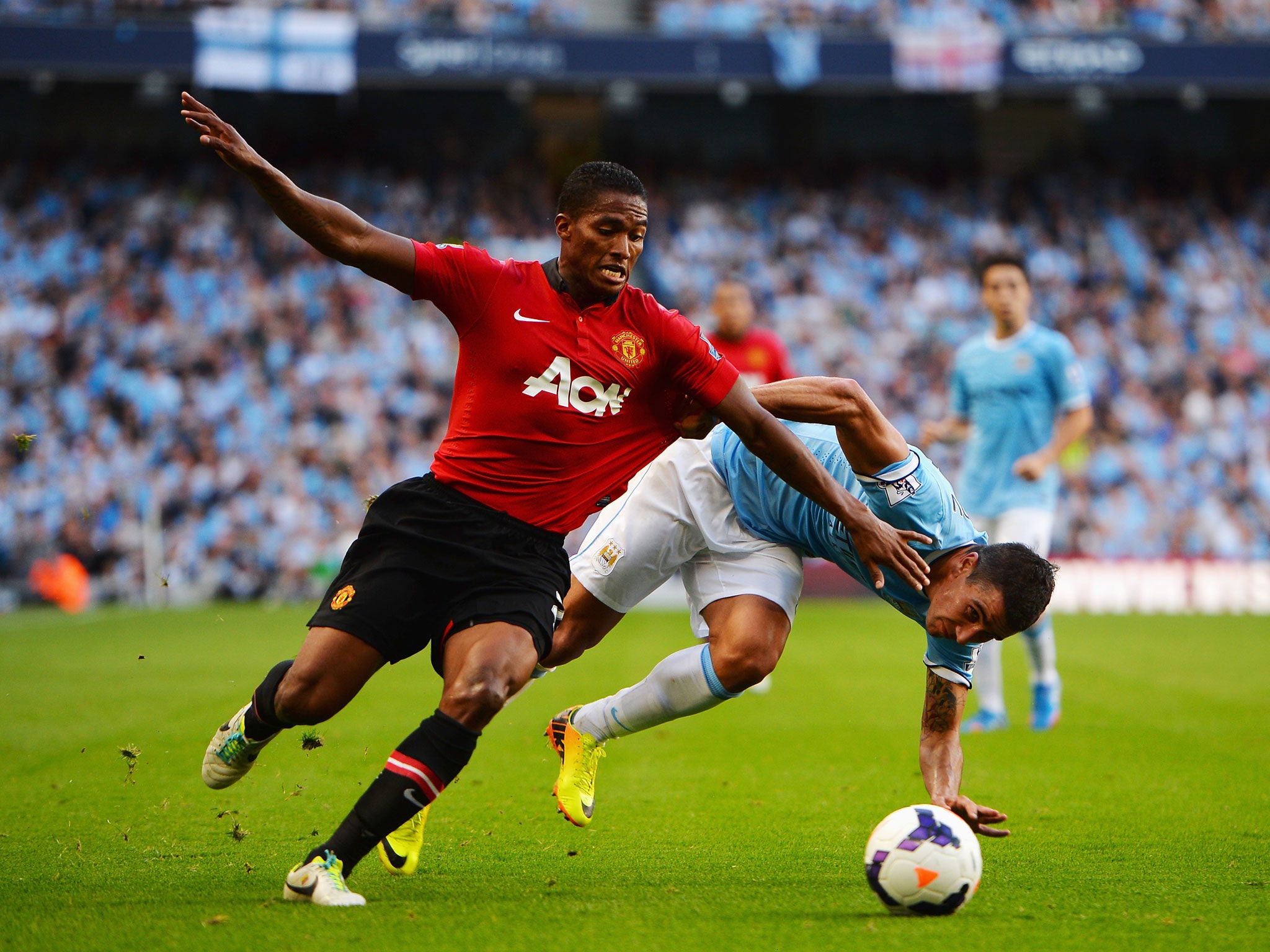 Antonio Valencia could be on his way out of Old Trafford with Roberto Mancini interested in bringing him to Galatasaray