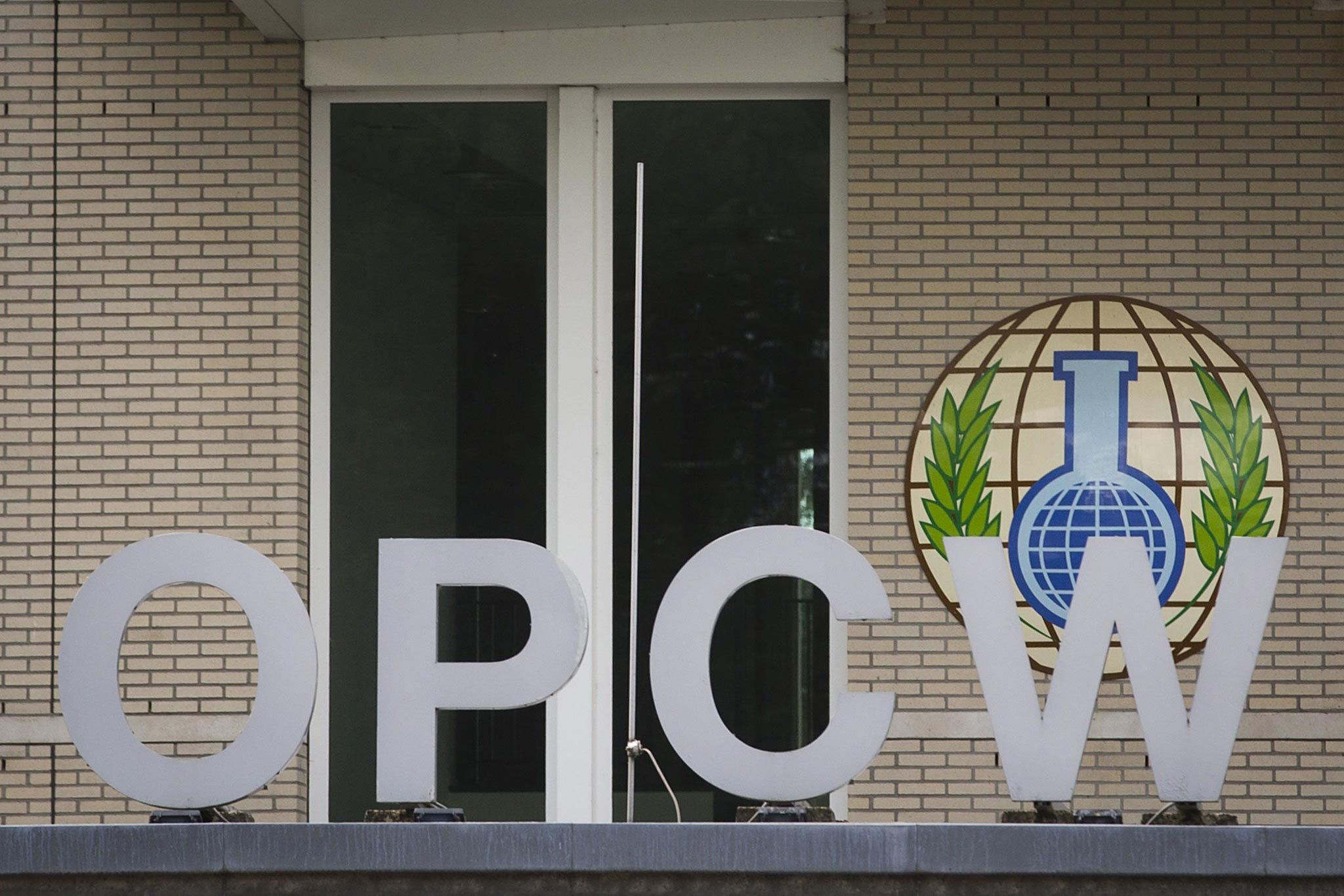 The Organization for the Prohibition of Chemical Weapons' (OPCW) building in The Hague, The Netherlands