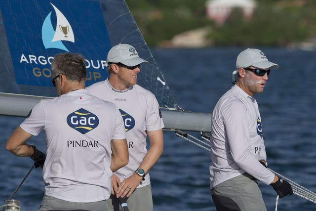 Spitting tacks, defending world match racing champion Ian Williams picked his own quarter final executioner when being knocked out of the Argo Group Gold Cup in Bermuda by his closest rival in the Alpari World Match Racing Tour, Taylor Canfield of the US 