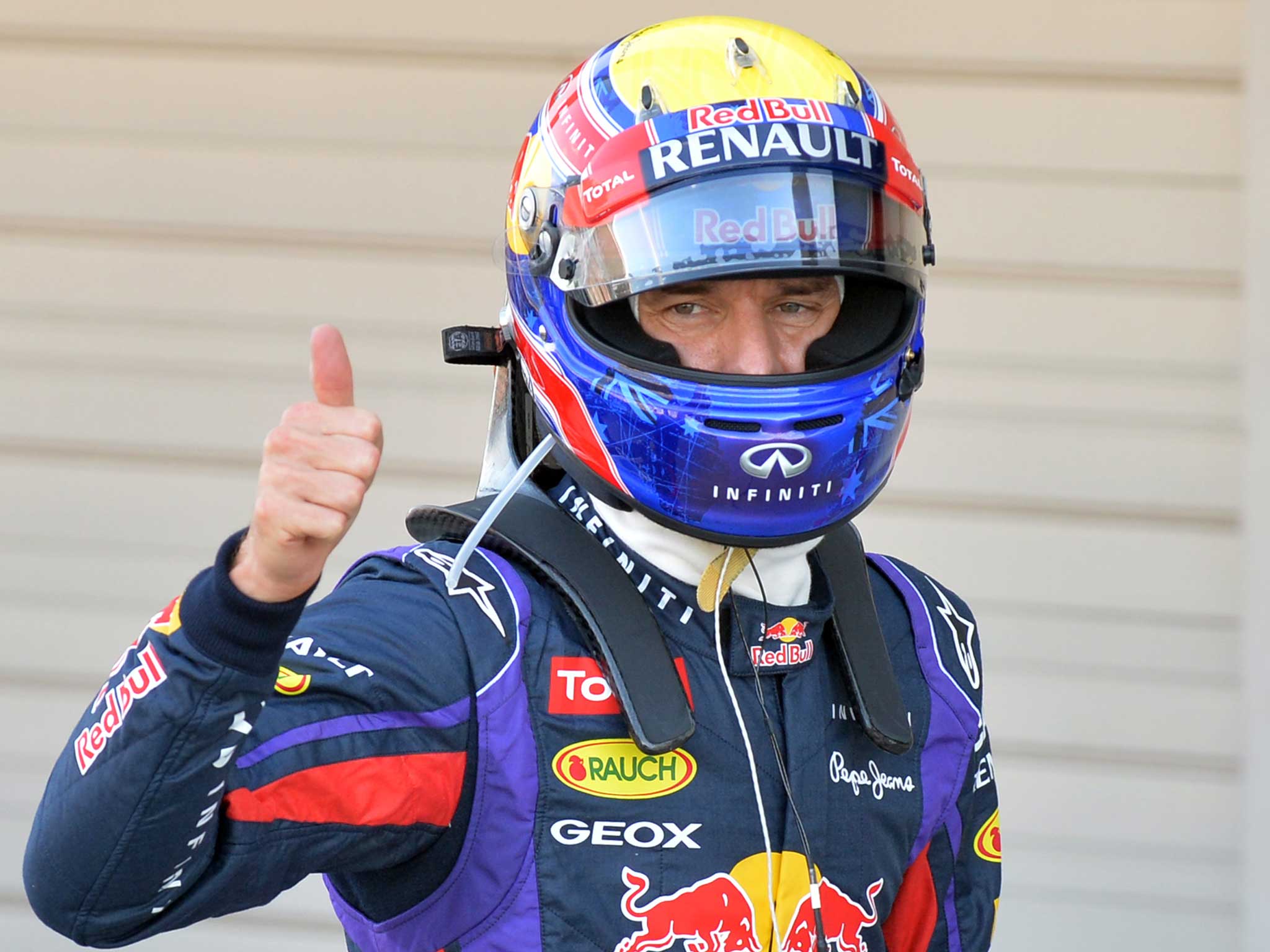 Webber pulled off a major surprise in bringing an end to Vettel's dominant run.