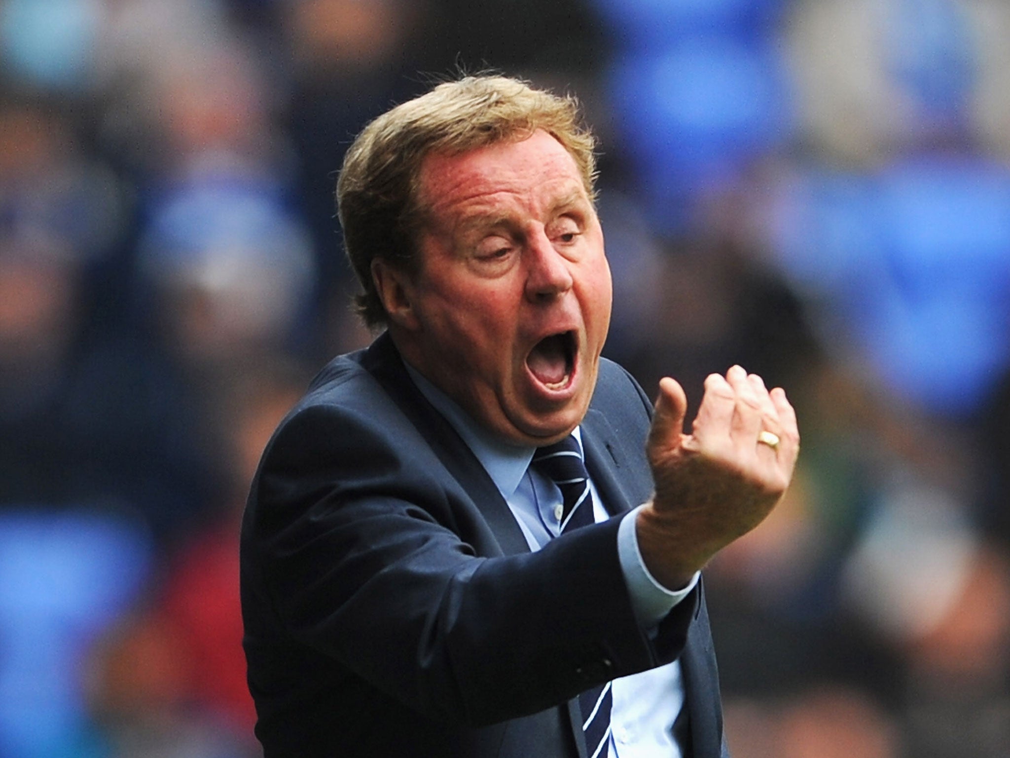 Harry Redknapp claims he can hardly write. He's certainly not the author of a "tomb"