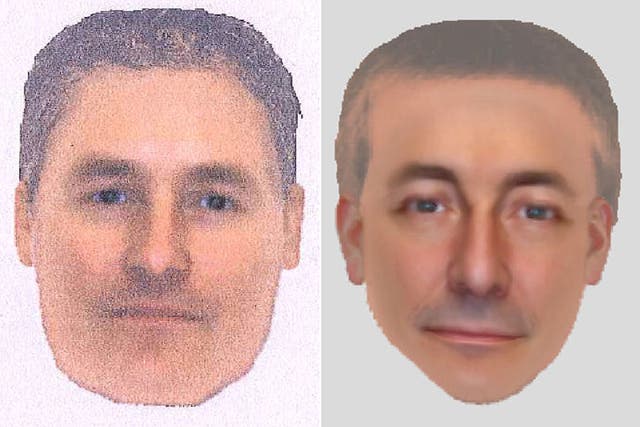Two e-fit images believed by detectives to be of the same man seen in Praia da Luz at the time of Madeleine McCann’s disappearance