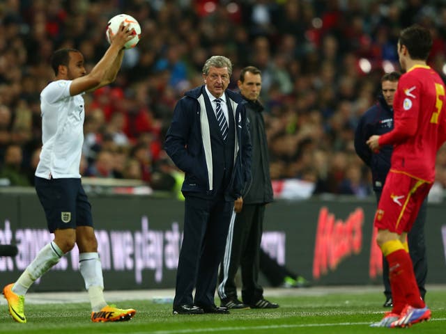 Roy Hodgson was rewarded with a man of the match performance after giving Andros Townsend his England debut