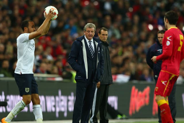 Roy Hodgson was rewarded with a man of the match performance after giving Andros Townsend his England debut