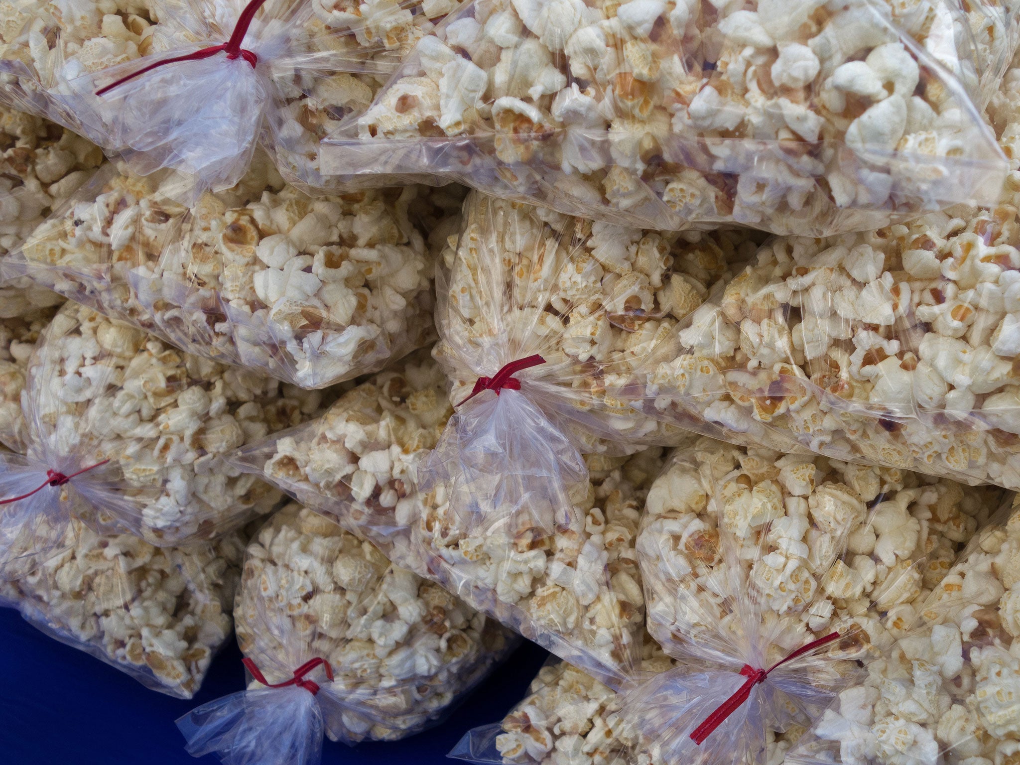 Munching on popcorn means you won't be as susceptible to adverts as other cinemagoers