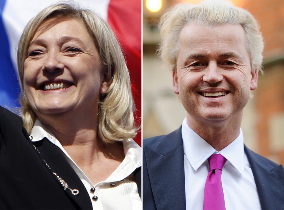 National Front leader Marine Le Pen will meet with Geert Wilders