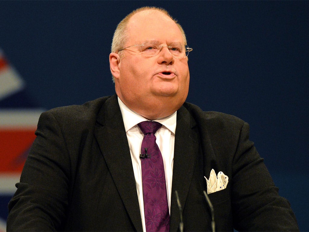 Eric Pickles, Secretary of State for Communities and Local Government, has said he isn't 'playing a jammie dodger' over his department's biscuit budget