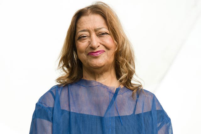 Iraqi-British architect Zaha Hadid (Getty)