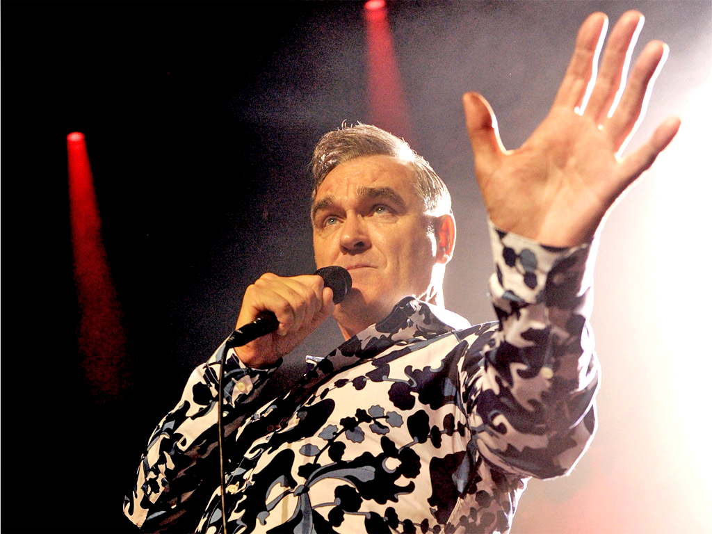 Morrisey performing in Los Angeles earlier this year
