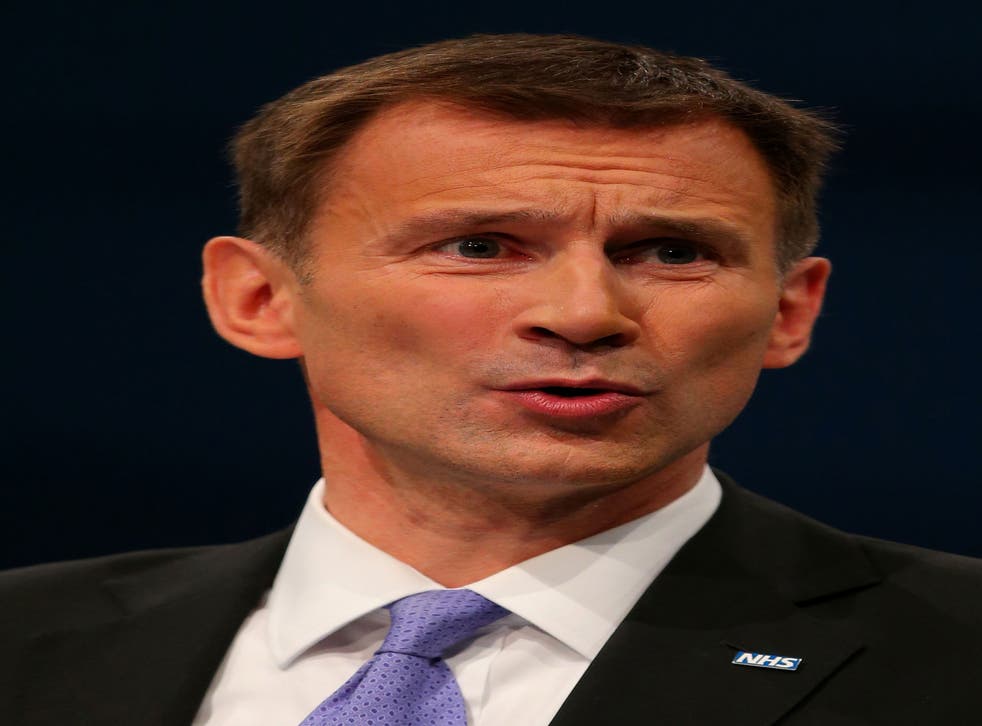 Hunt's speech warns that too many old people are unnecessarily placed into care