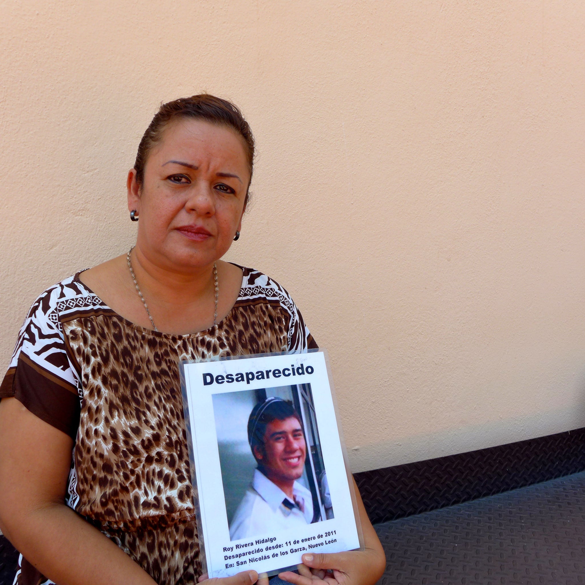 Irma paid a £50,000 ransom after her son was kidnapped but he is still missing