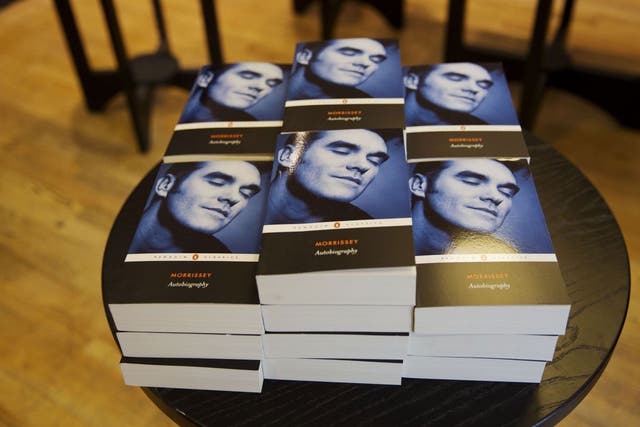 Morrissey's Autobiography has topped the book charts
