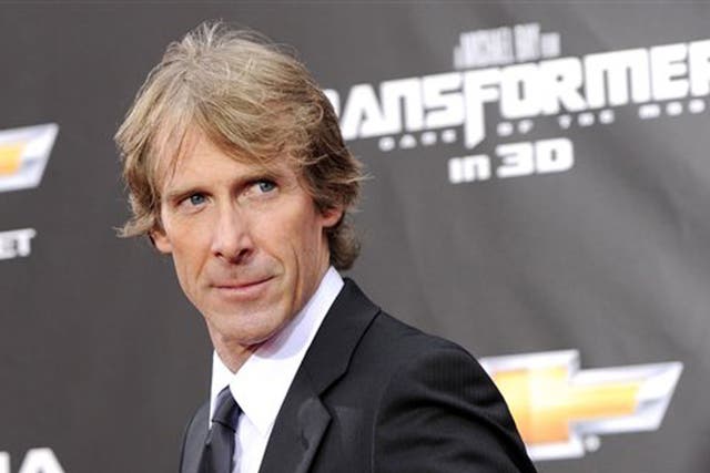 Transformers director Michael Bay has given a colourful account of the goings-on at his Hong Kong set