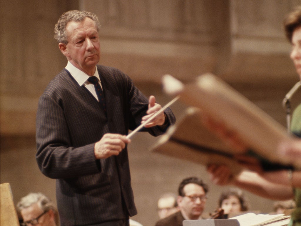 Benjamin Britten (in 1965) created music that articulated the whole range of human emotions