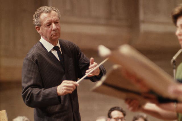 Benjamin Britten (in 1965) created music that articulated the whole range of human emotions 