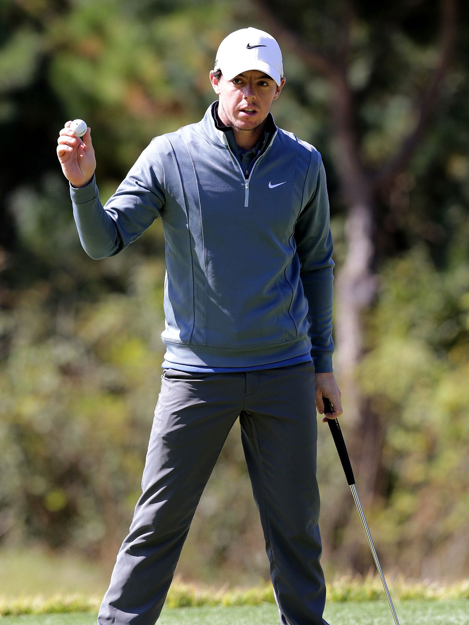 Rory McIlroy is contesting his first tournament for a month