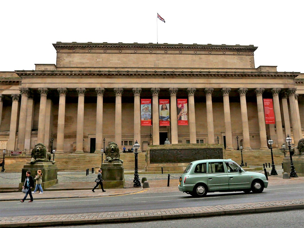 The venue: St George's Hall in Liverpool