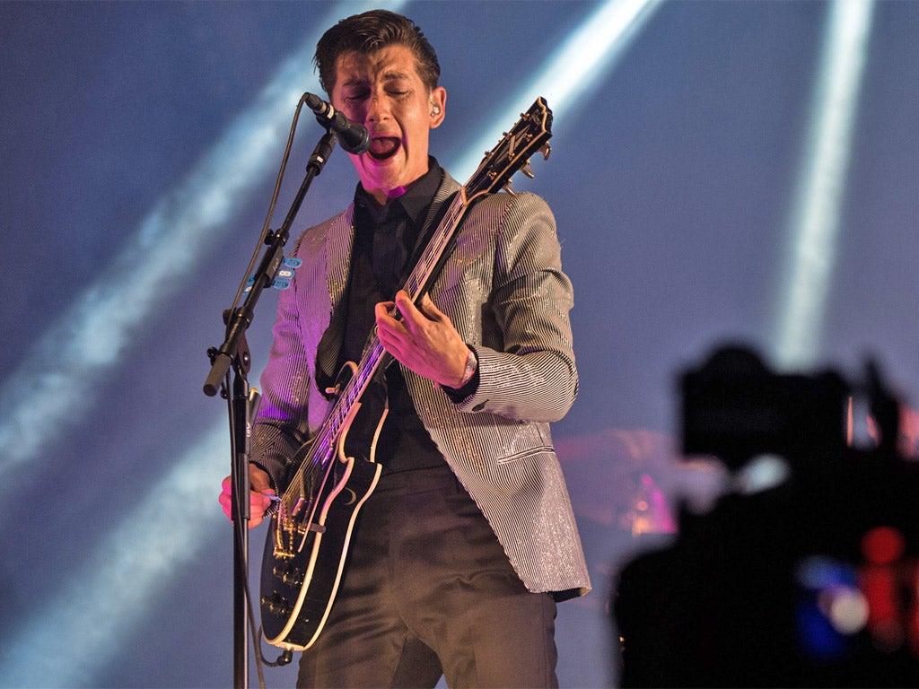 Arctic Monkeys frontman Alex Turner
